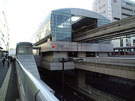 立川南駅 駅舎（2011年4月）