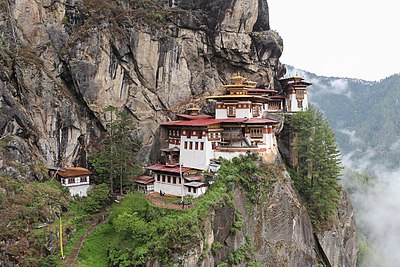 Wihara Paro Taktsang di Bhutan