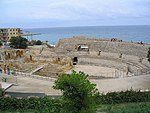 タラゴナのローマ遺跡（世界遺産）と地中海