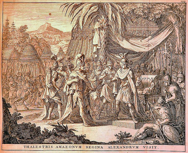 File:Thalestris, Queen of the Amazons, visits Alexander (1696).jpg
