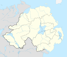 Map showing the location of Fair Head