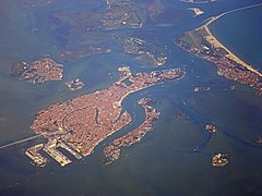 Venedig mit umliegenden Inseln