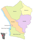 Wahlkreise in Erongo