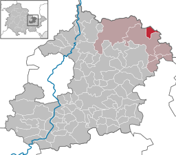 Läget för kommunen Walpernhain i Saale-Holzland-Kreis