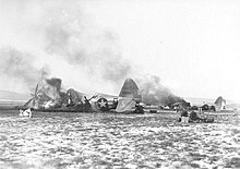P-47s destroyed at Y-34 Metz-Frescaty airfield during Operation Bodenplatte Y-34 Metz Airfield - Destroyed P-47s Operation Bodenplatte.jpg