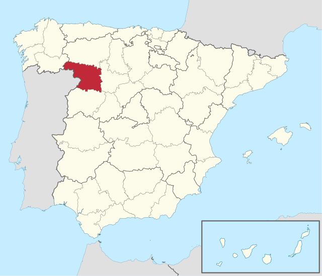 Provincia de Zamora: situs