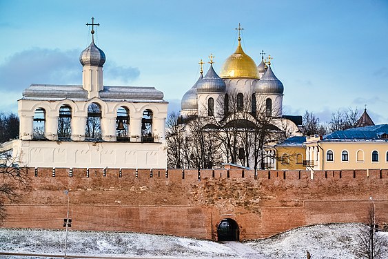 115. Софийский собор и звонница, Великий Новгород Автор — Bai yue