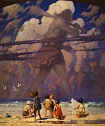De zee-reus, N. C. Wyeth, 1923