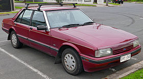 1988 Ford Fairmont (XF) sedan (2015-07-09) 02.jpg