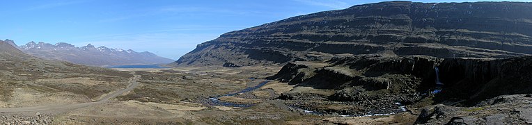 Berufjörður vom Öxi aus