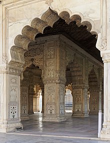 Arches of Diwan-i-Khas, Red Fort, Delhi 20191203 Diwan-i-Khas, Red Fort, Delhi 0507 6368 DxO.jpg