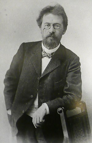 Anton Chekhov 1901, photo taken in the Chekhov...