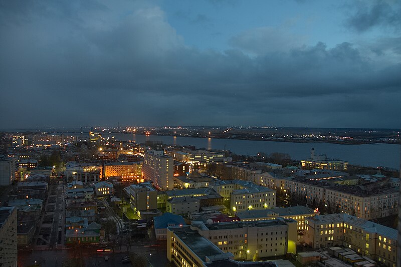 파일:Arkhangelsk view from Vysotka.jpg