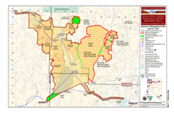 Mapa Black Rock Desert