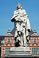 François-Anneessens-Denkmal (1889). Place Anneessens, Brüssel