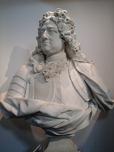 Buste de Philippe d'Orléans (1715), château de Versailles.