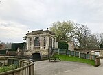 Boathouse and Covered Bridge at Longleat House