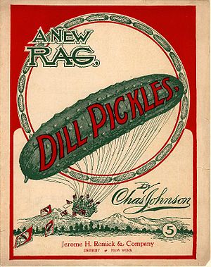 "Dill Pickles" A New Rag. Sheet musi...