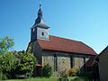 Ev. Filialkirche mit Ausstattung, Kirchhof und Epitaphen