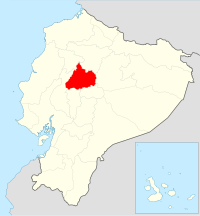 Ubicación de Provincia de Cotopaxi