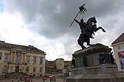 Statue of Guillaume le Conquérant in Falaise