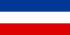 Bandera de la RF de Iugoslàvia