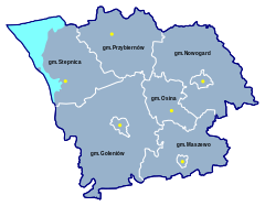 Plan powiatu goleniowskiego