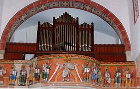 Kopie der Gröninger Empore in der Klosterkirche St. Vitus