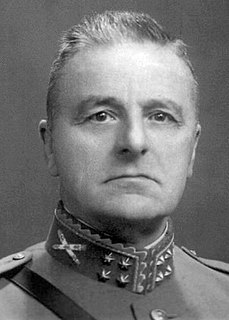 헨리 빙켈만의 사진. 그는 1939년부터 네덜란드 육군의 총사령관이 되었다.