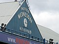 Hillsborough Stadium's clock above the South Stand