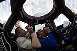 Posada stanice posmatra Zemlju iz Kupole
