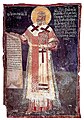 Freska v Pećskom patriarchálnom monatieri od Georgia Mitrofanovića, zobrazuje srbského patriarchu Jovana Kantula, začiatok 17. storočia