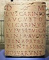 Epitaph für Lucius Vicarinius im Praetorium, Köln