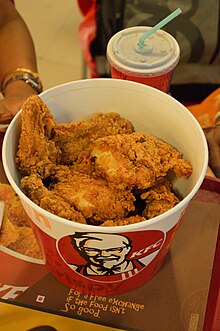 KFC is an American fast food restaurant