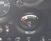 Lift Reserve Indicator as installed
