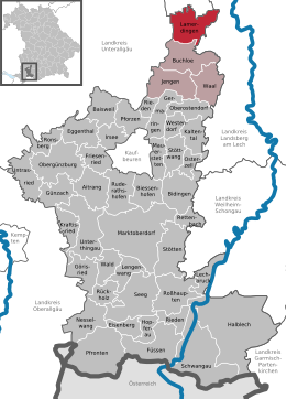 Lamerdingen - Localizazion