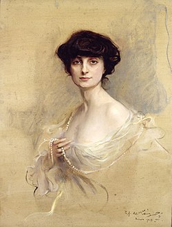 Anna-Elisabeth, comtesse de Noailles par Philip Alexius de László, 1913