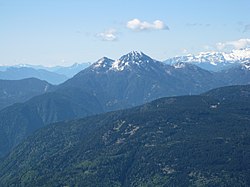 Nejvyšší hora Monte Luca/Laugenspitze