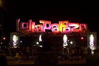 Lollapalooza v roce 2006 v Grantově parku v Chicagu