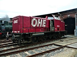 Az Osthannoversche Eisenbahnen 60022 pályaszámú 650 D-je