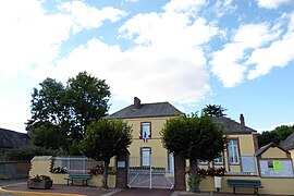 The town hall in Marchéville