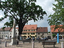 Torget i Uebigau.