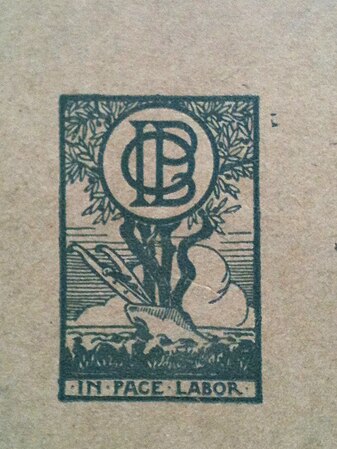 Marque des éditions, vers 1910.