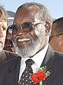 Sam Nujoma, o primeiro presidente namibiano (1990-2005)