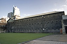 The old Melbourne gaol