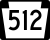 Pennsylvania Route 512 Truck marker