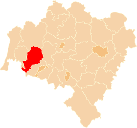 Localisation de Powiat de Lwówek Śląski