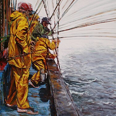 Fishermen of beautiful.