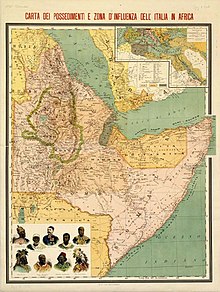 Italian possessions and spheres of influence in the Horn of Africa in 1896 Possessions italiennes en Afrique-1896.jpg