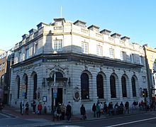 155-158 North Street, Brighton (now a pub) was built in the Louis XVI-style Neoclassical style for the National Provincial Bank. Post & Telegraph Pub, 155-158 North Street, Brighton (January 2014).JPG